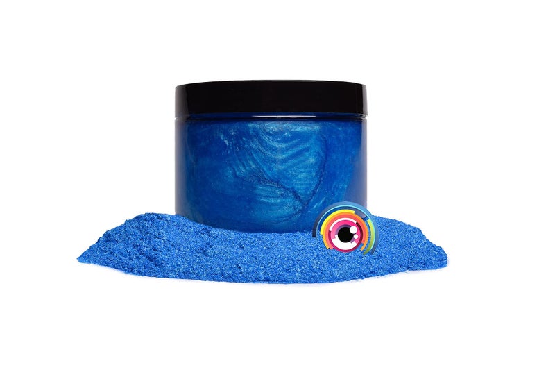 Eye Candy Pigments Premium Blue Mica Powder - Ocean Blue (50gr) - for Epoxy, Resin, Soap, Paint, Woodworking, Acrylic Pouring, Bath Bombs, Fishing Lures - DIY Arts and Crafts Additive - Image 5